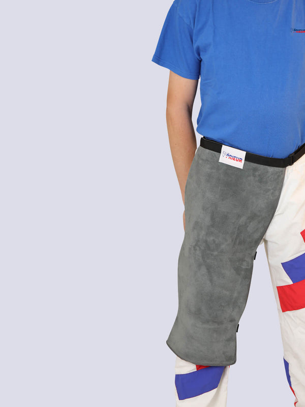 Half-Legged Leather Coaching Cover - Prieur USA