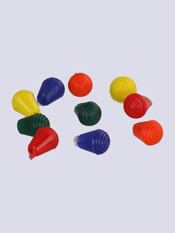 Multi Color Plastic Tips (Pack of 10) - Prieur USA