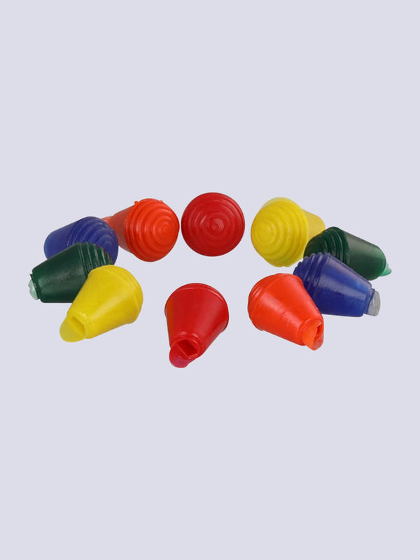 Multi Color Plastic Tips (Pack of 10) - Prieur USA