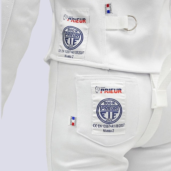 800N FIE Kids' Fencing Jacket - Prieur USA