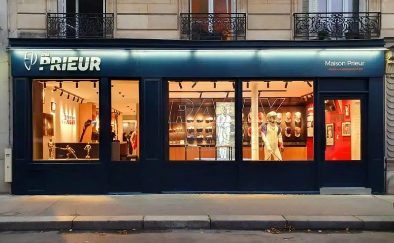 Prieur fencing shop Paris