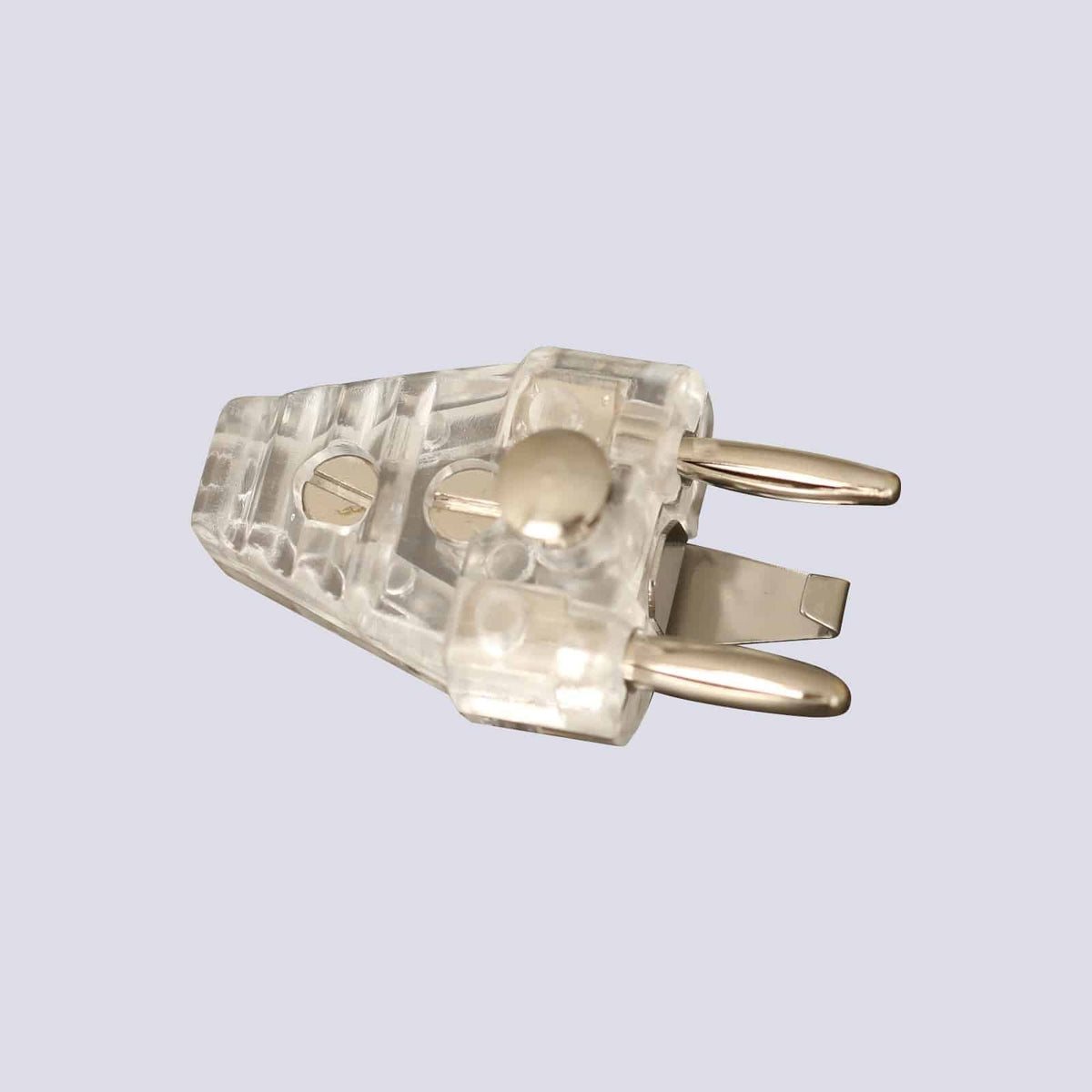 Clear 2 Prong Plug - Prieur USA