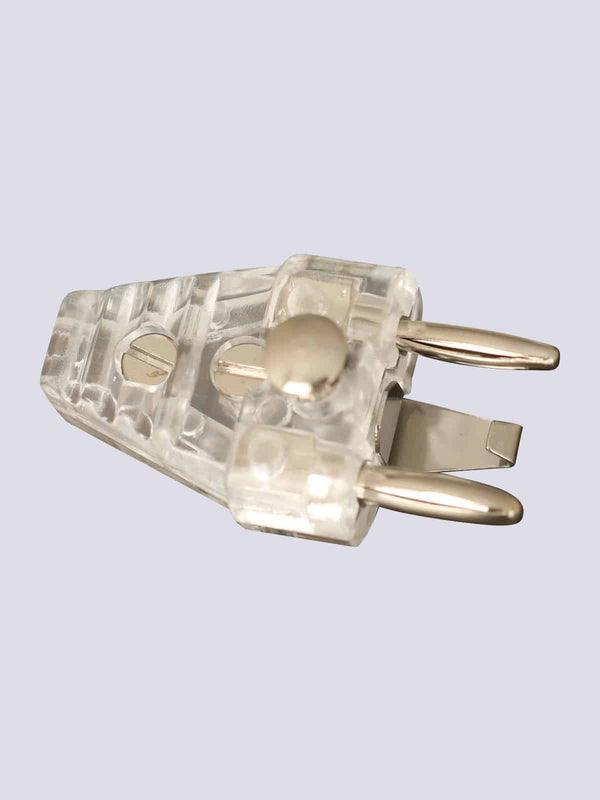 Clear 2 Prong Plug - Prieur USA