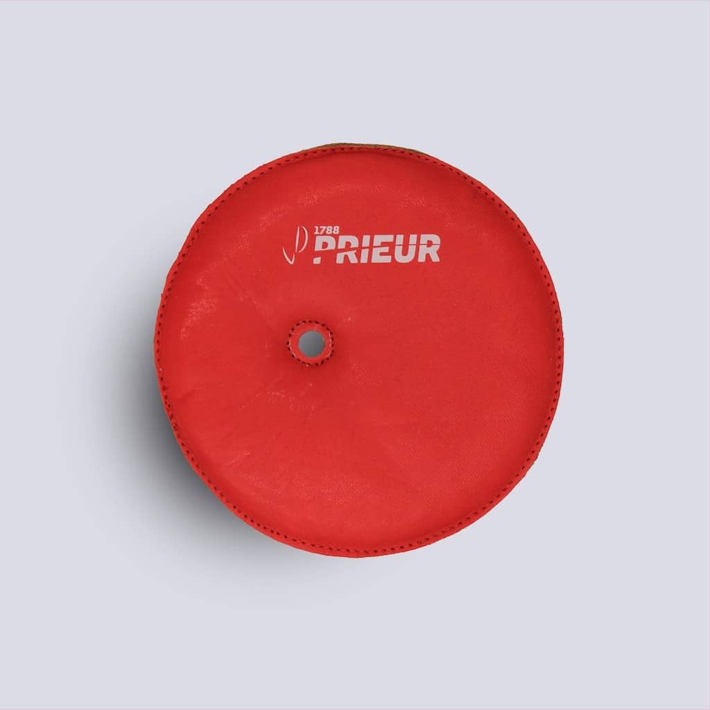 Custom Logo on Leather Epee Pads (10+) - Prieur USA