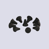 Foil Rubber Tips (packet of 10) - Prieur USA