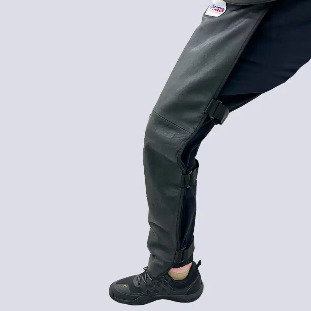 Full-Legged Leather Coaching Cover - Prieur USA