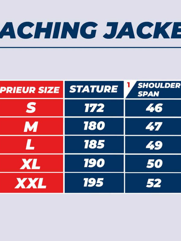 Leather Coaching Jacket with Long Sleeve - Prieur USA